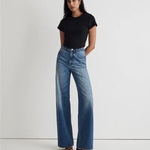 Madewell Superwide Jeans in Fannin wash